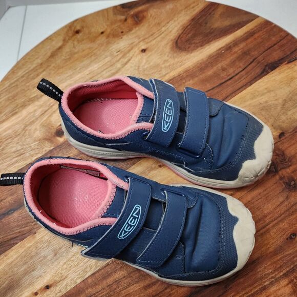 Keen no tie sneakers girls youth size 1 - Picture 6 of 9